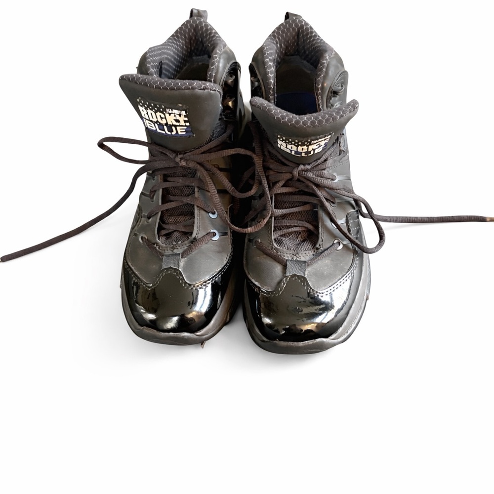 Rocky Blue Black Slip-Resistant High Top Work Sneakers Women’s 9M